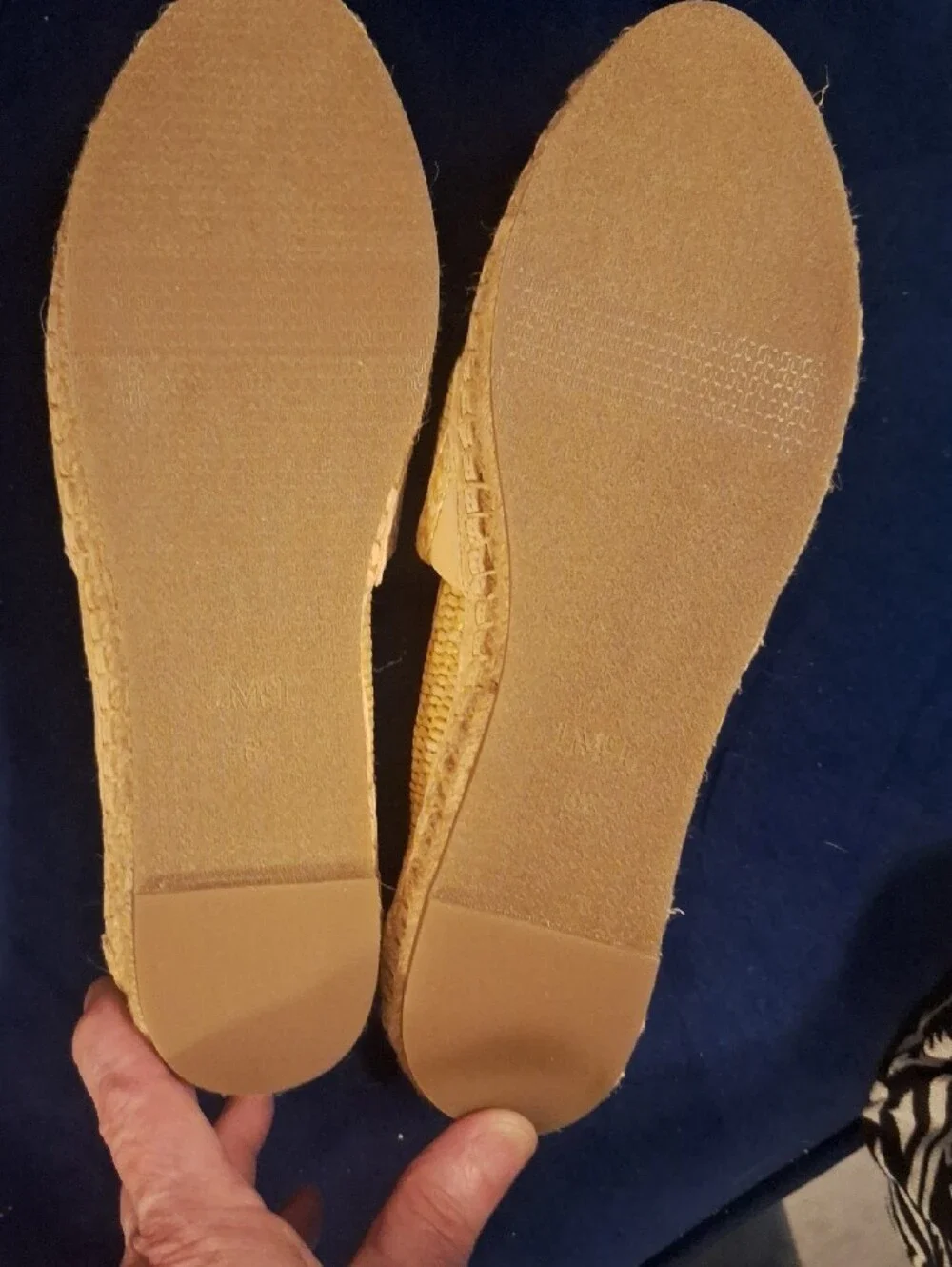 J. McLaughlin Natural Raffia Shira Espadrille  Slip-On
